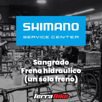 Sangrado freno hidraulico (un freno)