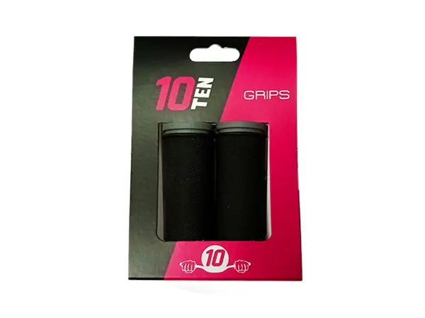 PUÑOS 10TEN NIÑO 92MM GRIS/NEGRO 23023