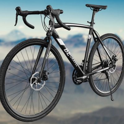 BICICLETA GRAVEL 700 2X9 BEGRAVEL T54 NEGRO