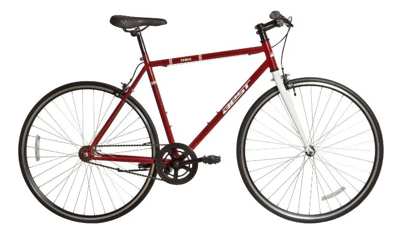 bicicleta best albatros 700 hibrida 18v freno disco burdeo