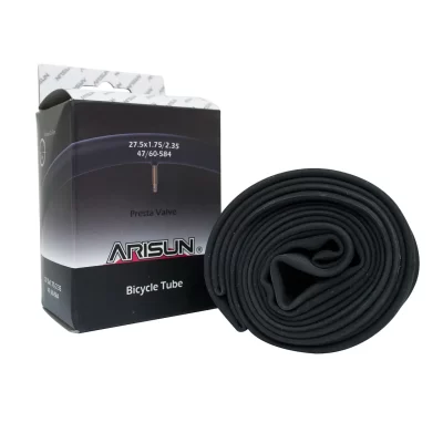 Cámara Arisun 27.5 x 1.75/2.35 válvula francesa 48 mm butyl sintético