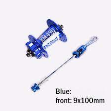 MAZA DELANTERA KOOZER XM490 32H 9X100 C/AGUJA BLUE