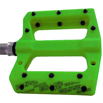 PEDALES ECLIPSE RESINA SELLADOS GREEN 4199