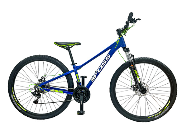BICICLETA ARO 29 FOSS JOY T/S 13.5 21V ALUMINIO AZUL/LIME 24028