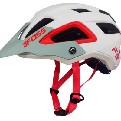 CASCO FOSS ENDURO F9 WHITE/RED M/L