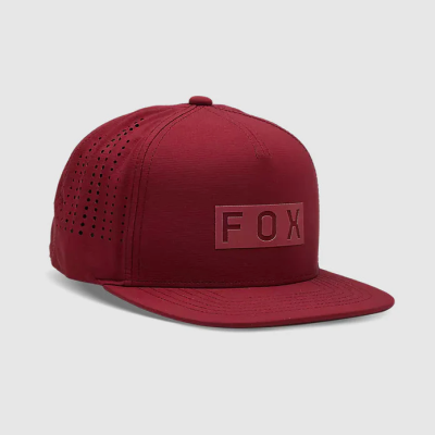JOCKEY FOX WORDMARK TECH SB HAT T/OS BURDEO