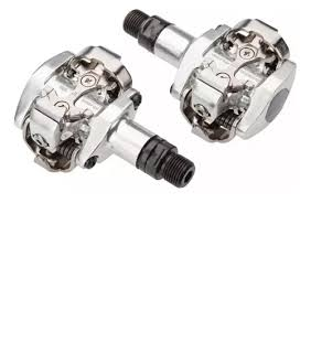 PEDALES SHIMANO PD-M505 SILVER BOX