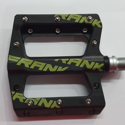 PEDALES FRANK BLACK/GREEN THERMO SELLADOS PINES 1036