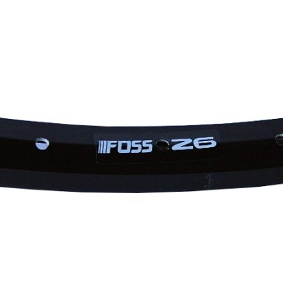 LLANTA 26 X 1.75 X 36H FOSS ALLOY BLACK 17164