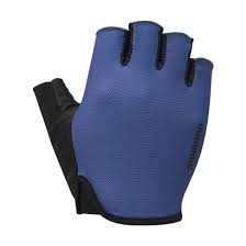 GUANTES CORTOS SHIMANO T/L AZUL/NEGRO