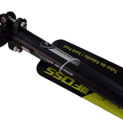 TUBO SILLIN 31.6 X 400 FOSS BLACK/SILVER 19327