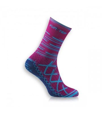 CALCETAS FUNSTEP SOFT TRANSPIRABLE T/L PINK/BLUE