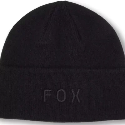 Gorro Fox Beanie Wordmark color negro