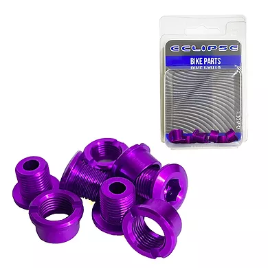 PERNOS VOLANTE ALLOY PURPLE SINGLE 4PZAS 6774