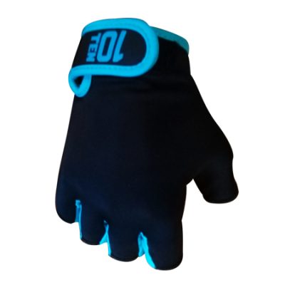 GUANTE 10TEN CORTO NG/CELESTE T/M 19247