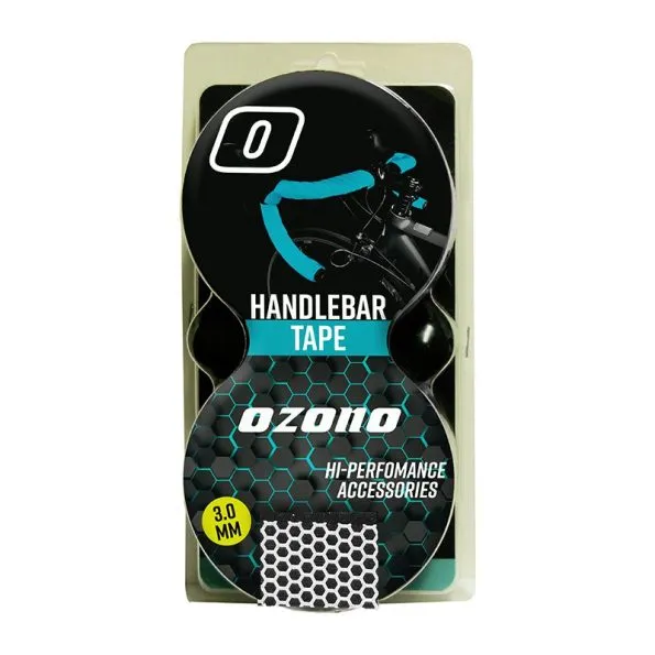 Cinta de manubrio OZONO acolchada para bicicletas de ruta y gravel
