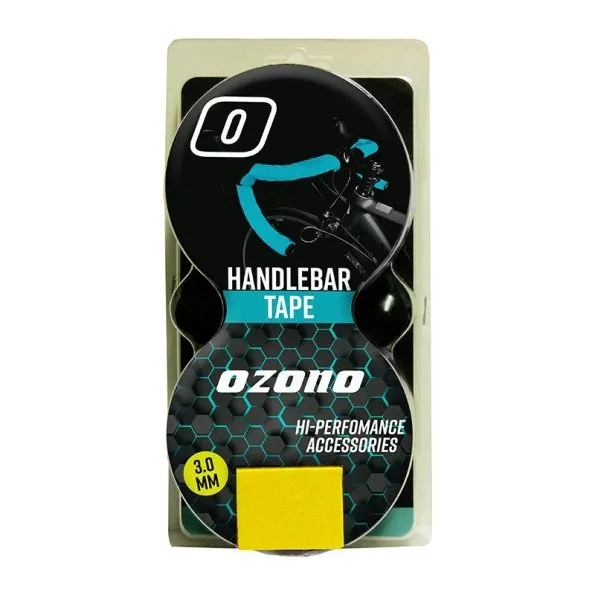 Cinta de manubrio OZONO acolchada para bicicletas de ruta y gravel