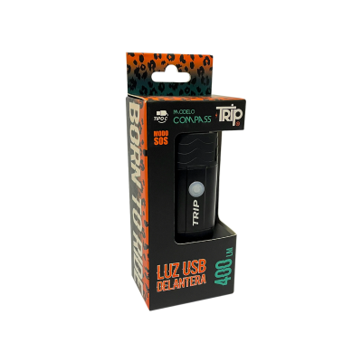 LUZ TRIP DELANTERA USB COMPASS 400ML 1075