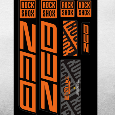 STICKERS HORQUILLA PROLINE FORK DECALS RS ZEE