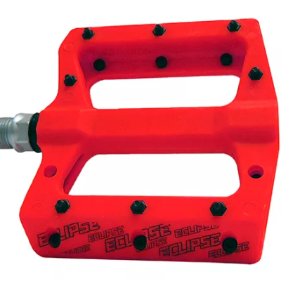 PEDALES ECLIPSE RESINA SELLADOS RED 4199