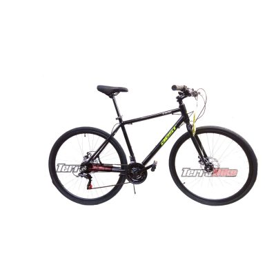 BICICLETA ARO 700 28 BEST ALBATROS HIBRIDA 18V NEGRO DISCO/MECANICO 36519