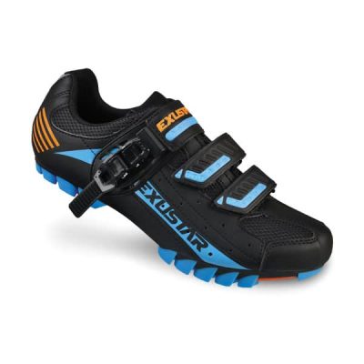 ZAPATILLA EXUSTAR E-SM308AB MICROAJUSTE N37 AZUL/NARANJO/NEGRO.