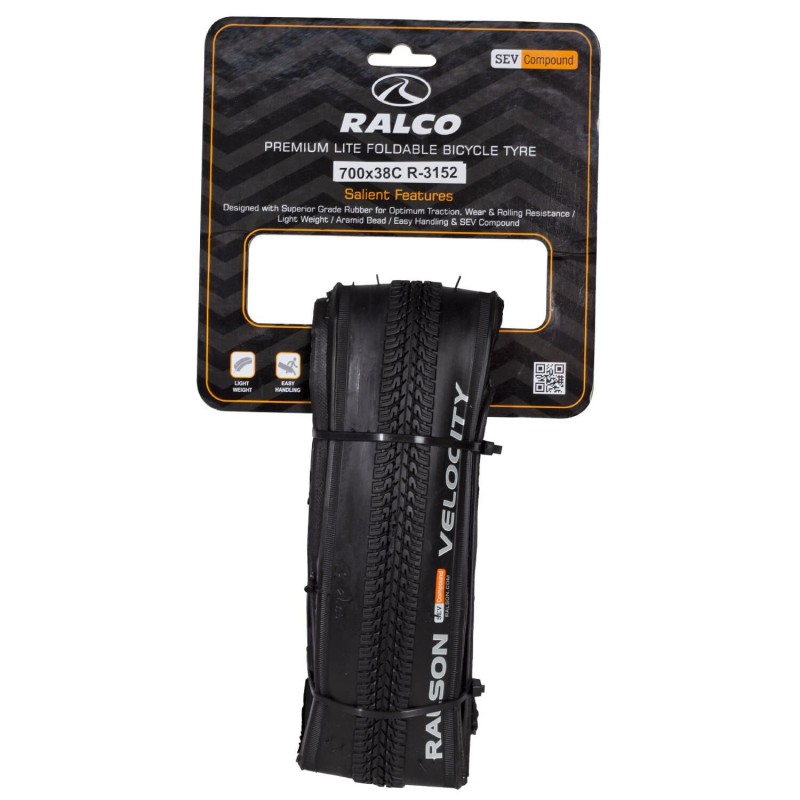 NEUMATICO 700 X 38C RALCO R-3152 RALSON VELOCITY KEVLAR 18522