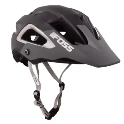 CASCO FOSS ENDURO F9 BLACK/SILVER M/L 20189