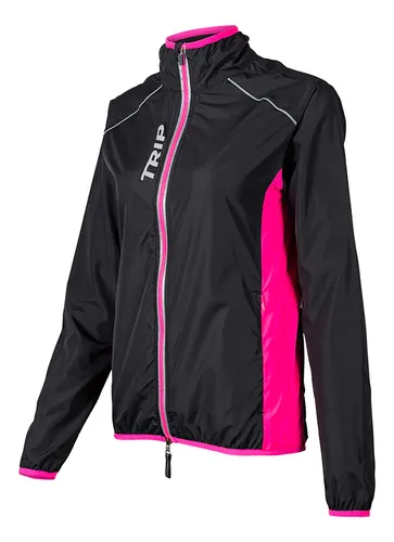 CORTAVIENTO TRIP BLACK/PINK T/XS 721