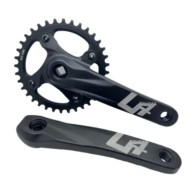 Volante MTB Eclipse L4 aluminio monoplato narrow bielas 170 mm