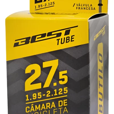 Cámara Best 27.5 x 1.95/2.125 válvula francesa 48 mm butyl sintético