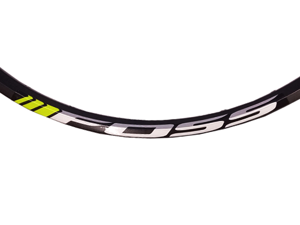 Llanta FOSS aluminio doble pared ojetillada para bicicleta