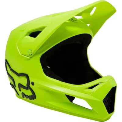 CASCO FOX RAMPAGE NIÑO  YS AMARILLO