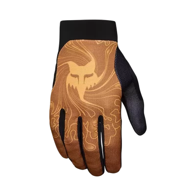 GUANTES LARGOS FOX T/M  RANGER GLOVE FREQUENCY AMARILLO