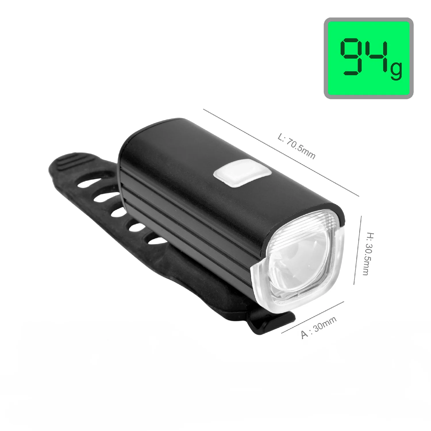 luz delantera trip spark 400lm usb bicicleta