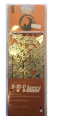 CADENA 9V KAPRA GOLD PERFORADA SUPER LIGHT 116L A63378