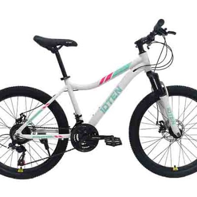 BICICLETA ARO 24 10TEN NIÑA WHITE/PINK 25015