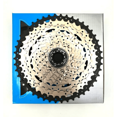 PIÑON 9VEL. 11/50 SUGEK CS-M5009 SILVER/BLACK BOX 7549