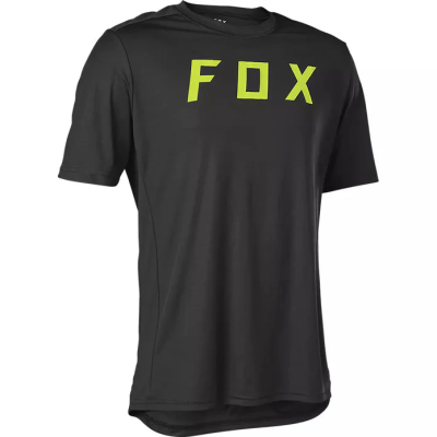 JERSEY FOX M/CORTA T/M MOTH SG NEGRO