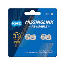 CONECTOR KMC 11V MISSINGLINK SILVER 2U