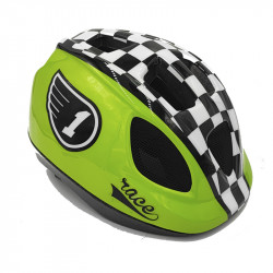 CASCO NIÑO/A BEST INFANTIL RACE T/S VERDE/BLANCO/BLK 37659 GRANEL
