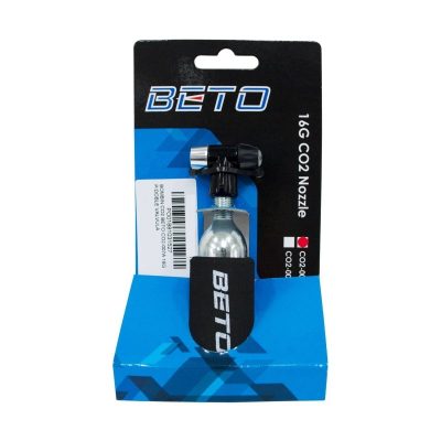 INFLADOR BETO CO2-007A DOBLE VALVULA 16G