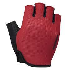 GUANTES CORTOS SHIMANO T/L ROJO/NEGRO