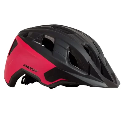 casco best enduro tm negro fucsia