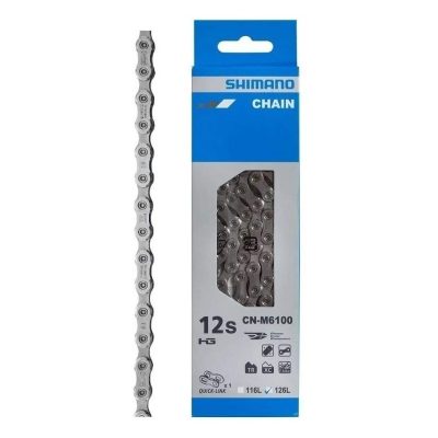CADENA 12 VEL. SHIMANO CN-M6100 126 LINKS BOX