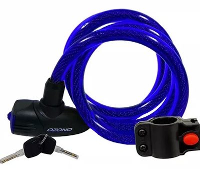 CANDADO OZONO LLAVE-2600/87715 12-1200MM BLUE COD 4419