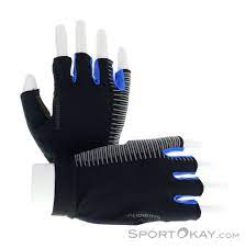 GUANTES CORTOS SHIMANO GEL T/M AZUL/NEGRO