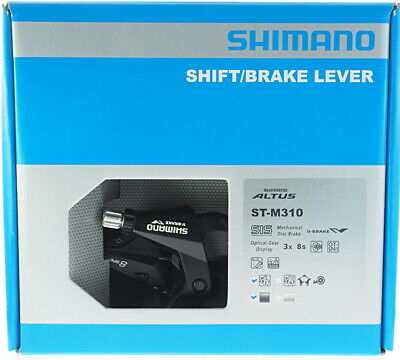 MANILLAS CAMBIO/FRENO 3X8VEL. SHIMANO ST-M310-L-2 ESTM3102PTA3L BOX