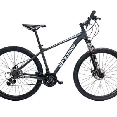 BICICLETA ARO 29 FOSS MOUNT T/M 17.5 21V ALUMINIO NEGRO/GRIS