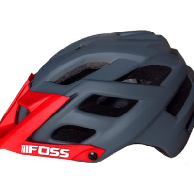 CASCO FOSS ENDURO GREY/RED L/XL 21029